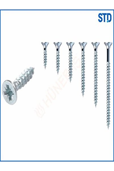 EKO Milyoncum sunta ve ağaç vidası menteşe için 3,5x13 mm 10 lu paket