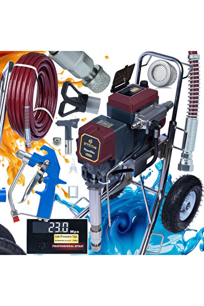 Rosfix Pulverizator de vopsea Zenthril Delta L – HyperElite Fără Perii 4000W ...