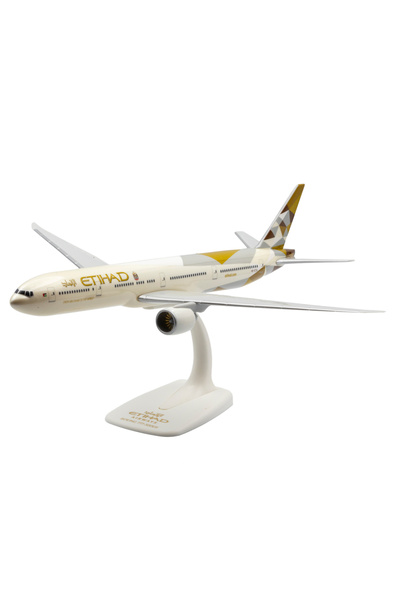 PPC Holland Μοντέλο αεροπλάνου Boeing B777-300ER, ETIHAD AIRWAYS, 36 εκ., κλί...
