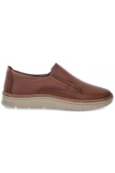 scv Men's Leather shoes 284E Brown