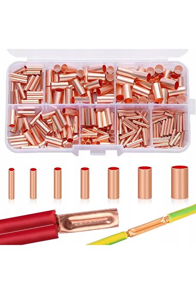 Rosfix Set de ferule CopperTube GT250 – Cupru pur |   250 bucăți 2–22 mm²