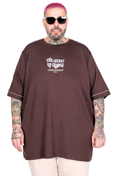 ModeXL Μπλουζάκι Mode XL Μεγάλου Μεγέθους The Secret U26220 ΚΑΦΕ