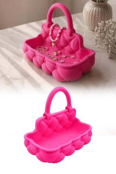 omilife Διακοσμητικό μοντέλο 3D εκτύπωσης Jewelry Organizer με λαβές, Κουτί κ...