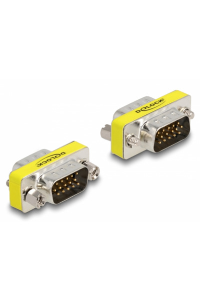 DELOCK 65010 VGA male - VGA male Silver