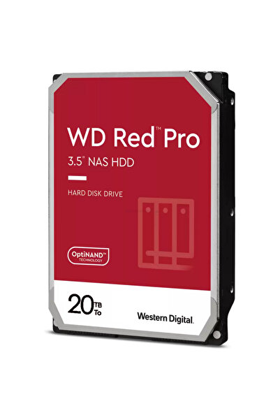 WESTERN DIGITAL Red Pro 20TB 6Gb/s SATA 512MB Cache Intern 3.5 inch NAS