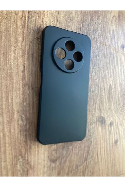 VELVET SILICONE PHONE CASE INSIDE TECNO SPARK 30C (KL5N)(BLACK COLOR)