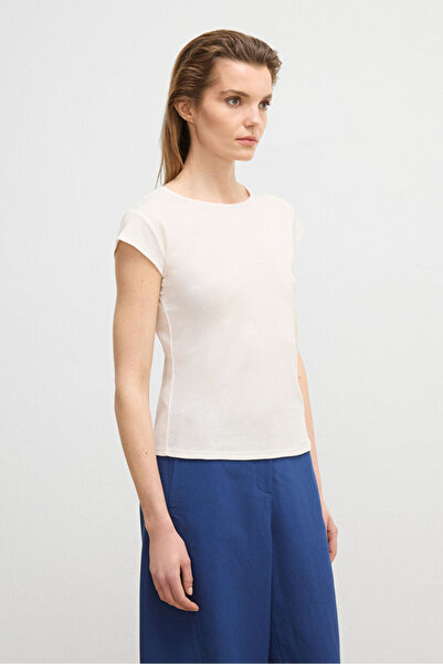 Love My Body Moda Tutkusu Kemik Basic T-shirt