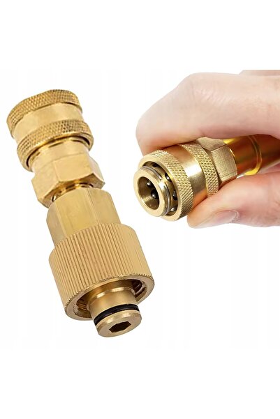 Rosfix Adaptor JetLink EasyLock TR22 – Alamă |   1/4 Compatibil cu Kärcher HD...