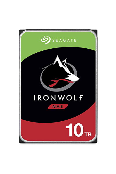 Seagate Ironwolf NAS HDD 10TB 3.5" 7200rpm SATA 256MB Bulk