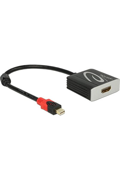 DELOCK ADAPTOR DISPLAYPORT MINI(M) 1.2-HDMI(F) 4K