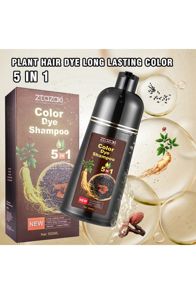 Noname Σαμπουάν Άμεσης Βαφής Μαλλιών – Καλύπτει τα Λευκά Μαλλιά σε 5 Λεπτά, Α...