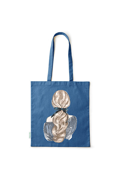 Intelli ®   Οικολογική βαμβακερή τσάντα αγορών με μακριά χερούλια, Όμορφα Μαλ...