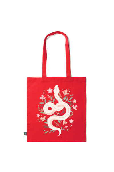 Intelli ®   Οικολογική βαμβακερή τσάντα αγορών με μακριά χερούλια, Συλλογή Λο...