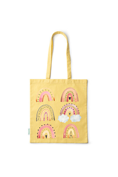 Intelli ®   Οικολογική βαμβακερή τσάντα αγορών με μακριά χερούλια, με σχέδιο ...