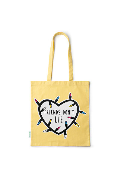 Intelli ®   Οικολογική βαμβακερή τσάντα αγορών με μακριά χερούλια, Stranger T...