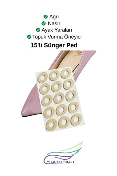 Angeles yaşam NASIR YASTIĞI SÜNGER 15 Lİ