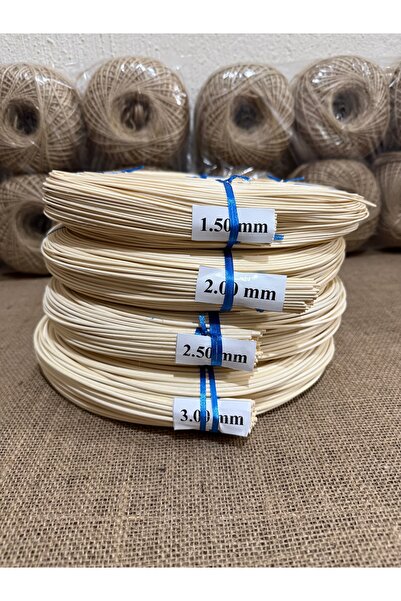 rattanrafyamarket 1. Kalite 1.5mm Rattan Kor 500gr