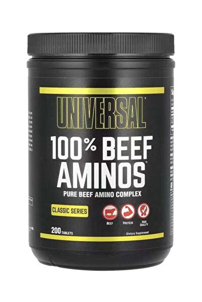 Universal Nutrition أمينوسيت اللحم البقري النقي 100%، مركب أمينوسيت اللحم الب...
