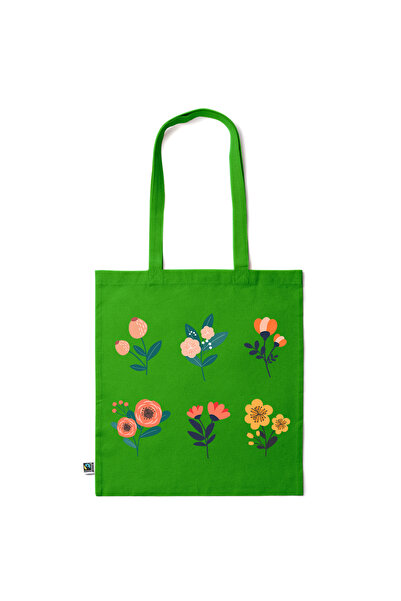 Intelli ®   Οικολογική βαμβακερή τσάντα αγορών με μακριά χερούλια, Συλλογή Λο...