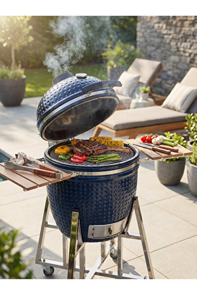 PALU Kamado Mangal & BBQ Grill – Kömürlü Bahçe ve Teras Mangalı