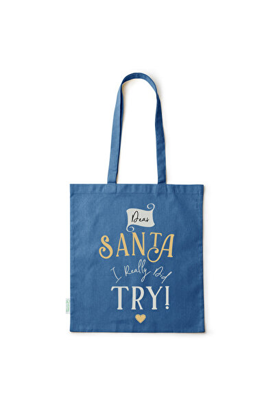 Intelli ®   Οικολογική βαμβακερή τσάντα για ψώνια με μακριά χερούλια, Αγαπητέ...