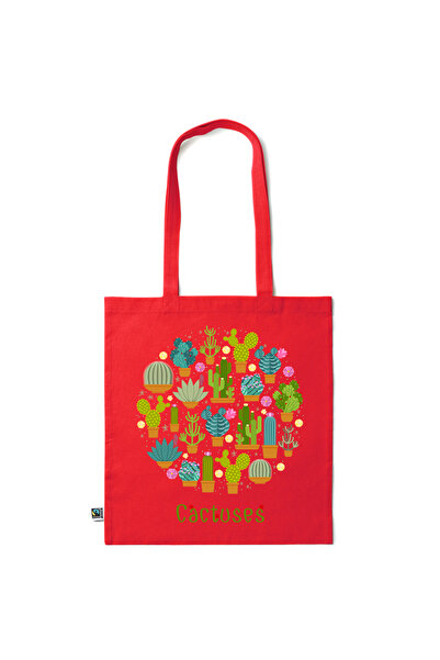 Intelli ®   Οικολογική βαμβακερή τσάντα αγορών με μακριά χερούλια, Συλλογή Λο...