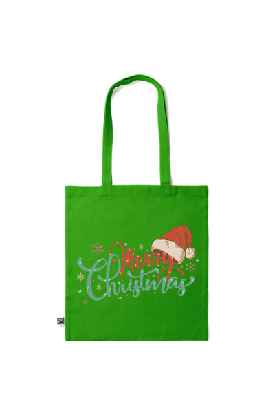 Intelli ® Sacosa bumbac -friendly pentru cumparaturi cu manere lungi, Merry C...