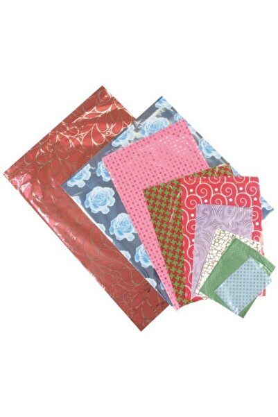 san Metalized Gift Package with Tape 11x12 Cm 100 Pieces