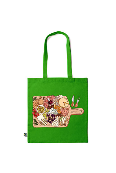 Intelli ®   Οικολογική βαμβακερή τσάντα αγορών με μακριά χερούλια, Επιλογή Τυ...