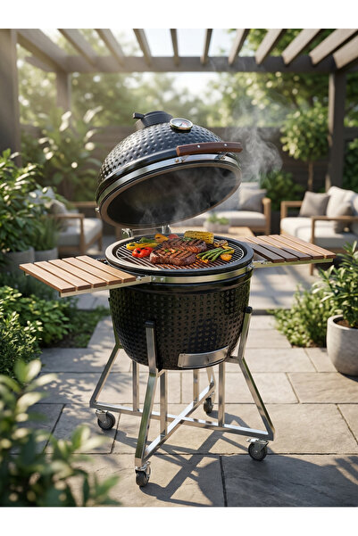 PALU Kamado Mangal & BBQ Grill – Kömürlü Bahçe ve Teras Mangalı