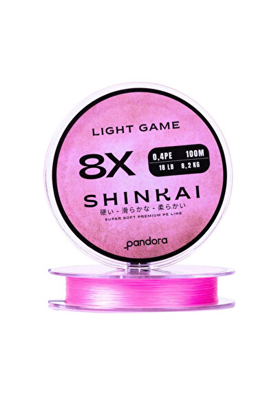 PANDORA BALIKÇILIK Pandora Shinkai Light Game İp Misina 0.4 PE 100MT