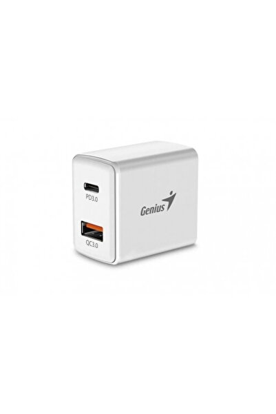 GENIUS Încărcare rapidă 20W USB-A-USB-C Alb