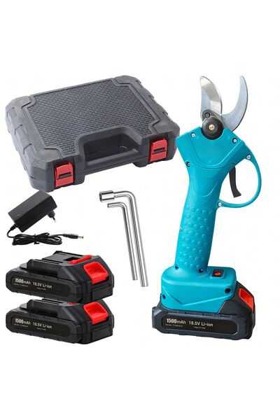 zola Ηλεκτρικό ψαλίδι κήπου, 500 W, 2 μπαταρίες 18.5/21V, διάμετρος κοπής 20-...