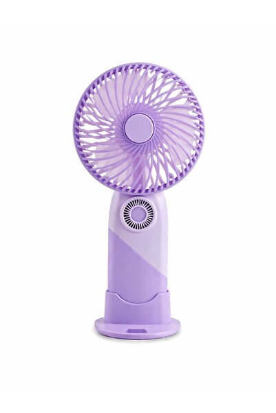 Inovaxis Taşınabilir Mini Fan USB Şarjlı El Vantilatörü 3 Kademeli Sessiz