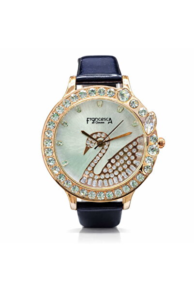 Francesca di Geneva Women's watch, Black, Casual,