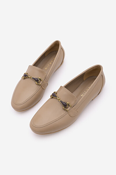 Marjin Γυναικεία Loafer Μοκασίνια με Πόρπη Κλασικά Casual Παπούτσια Tavelo Vizon
