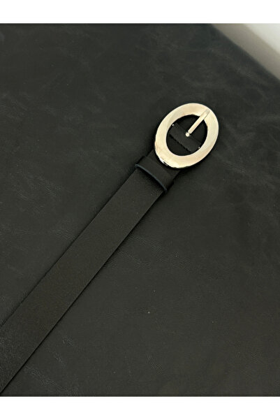 LİA KEMER Μακροεντελής οβάλ ζώνη με χρυσή πόρπη, ζώνη για παλτό, ζώνη για φόρ...