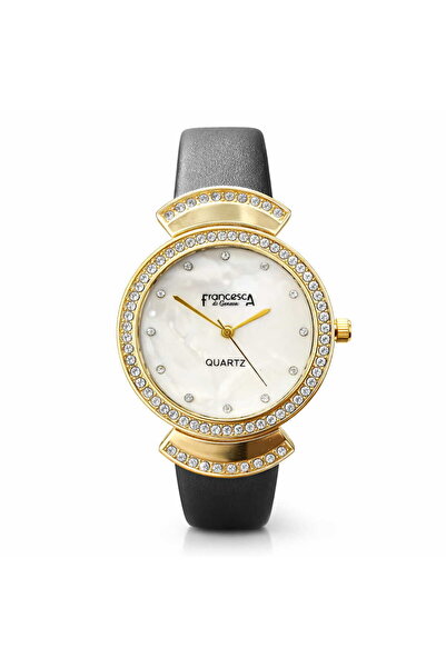 Francesca di Geneva Ladies watch, Black, Elegant,