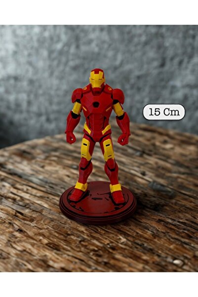 3DcraftTr 3D craftTr Iron Man Figür - Demir Adam 15 cm Özel Tasarım Koleksiyo...