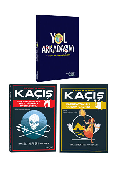 Tonguç Yayınları Tonguç: Yol Arkadaşım-Kaçış Kleopatra'nın Yardım Çağrısı-Sea...