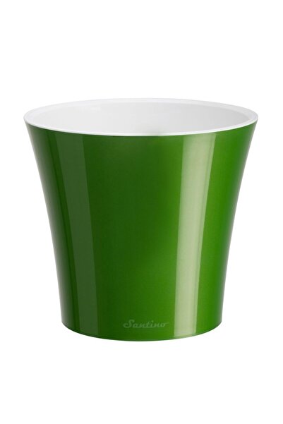 Floraria Tria's Ghiveci Santino Arte - verde-auriu-alb 3.5 litri (19.5cm)