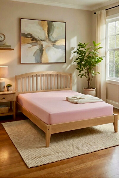 VENTİ VENTİSCA Redstar Διπλό Βαμβακερό Ελαστικό Σεντόνι με Υφή