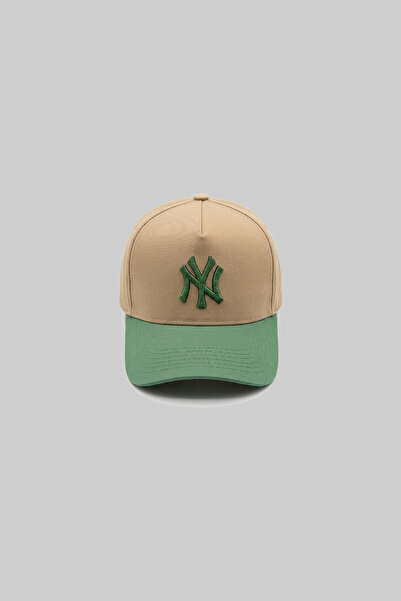 Respire Ανδρικό καπέλο με κέντημα NY χακί