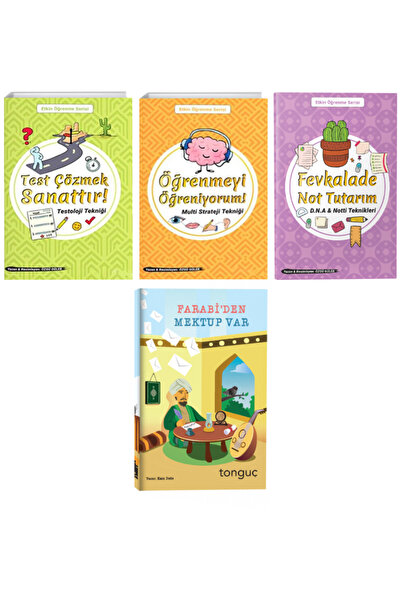 Tonguç Yayınları Tonguç: Test Çözmek Sanattır-Öğrenmeyi Öğreniyorum-Fevkalede...
