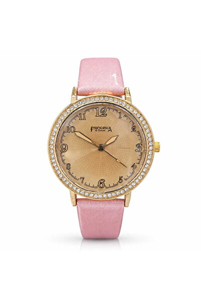 Francesca di Geneva Γυναικείο ρολόι, Ροζ, Φρανσέσκα ντι Ζ'ενεύκα, Κομψό