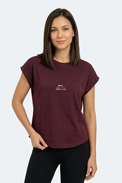 Slazenger KAPA Γυναικείο Μπλουζάκι Δαμασκηνί