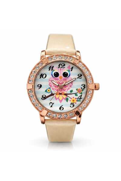 Francesca di Geneva Ladies watch, Francesca di Geneva, Cream Belt