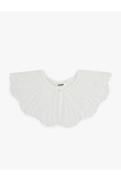 Koton Lace Detailed Baby Collar Neckband
