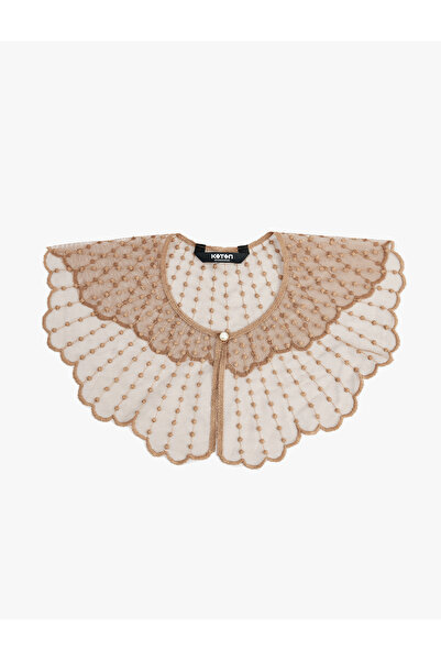 Koton Γιακάς μωρού με δαντέλα και λεπτομέρειες