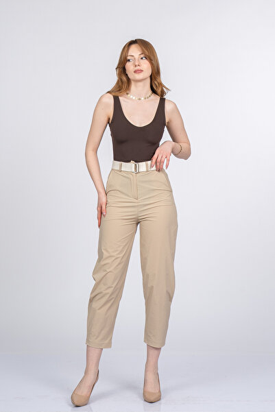 MissVina Παντελόνι από ύφασμα αλεξίπτωτου Alviera μέχρι τον αστράγαλο